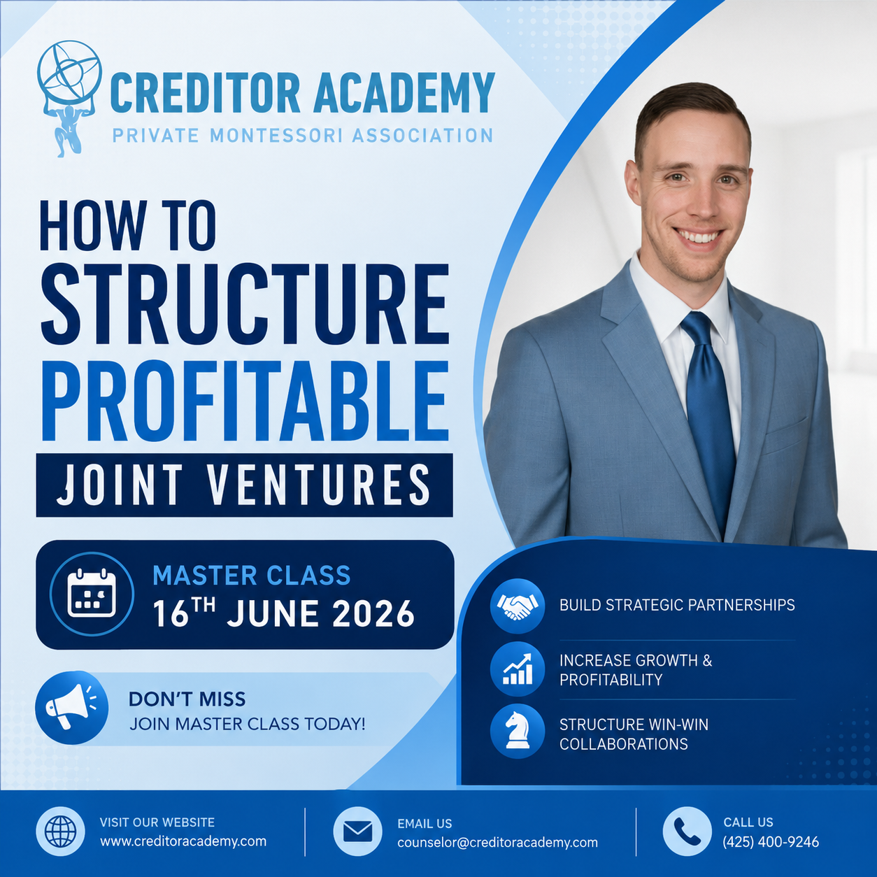How to Structure Profitable Joint Ventures Flyer